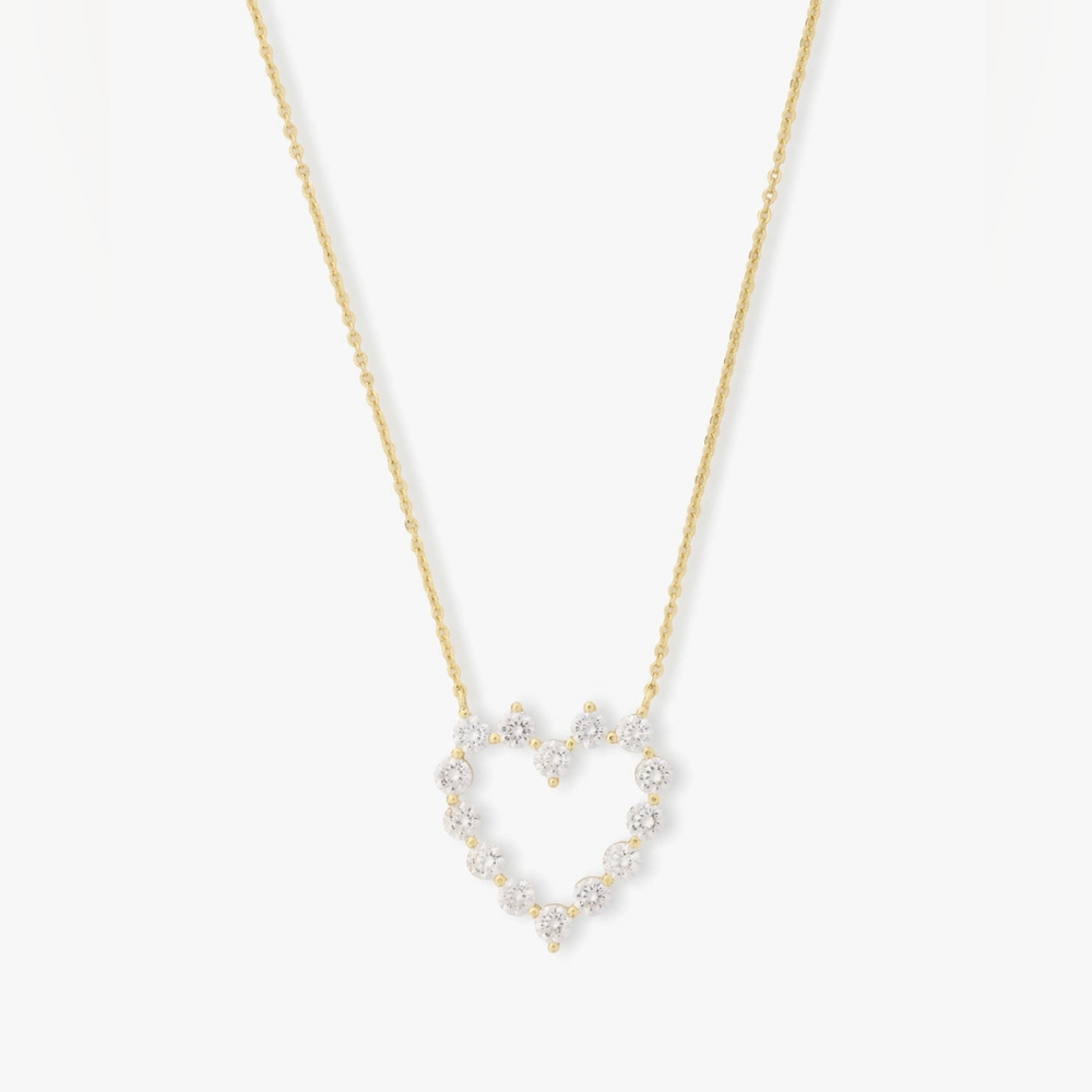Melinda Maria She's an Icon Baby Heart Necklace Gold - New ✨️ FIRM